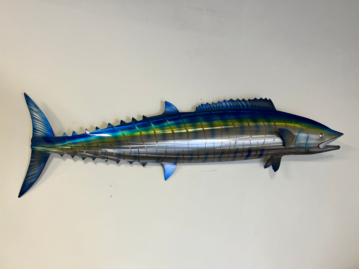 Stainless Steel Wahoo with Color