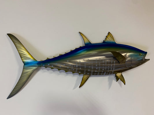 Stainless Steel Bluefin Tuna with Color - 36” or 48”